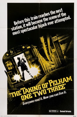Taking of Pelham One Two Three (1974) original movie poster for sale at Original Film Art - Vintage Movie Posters