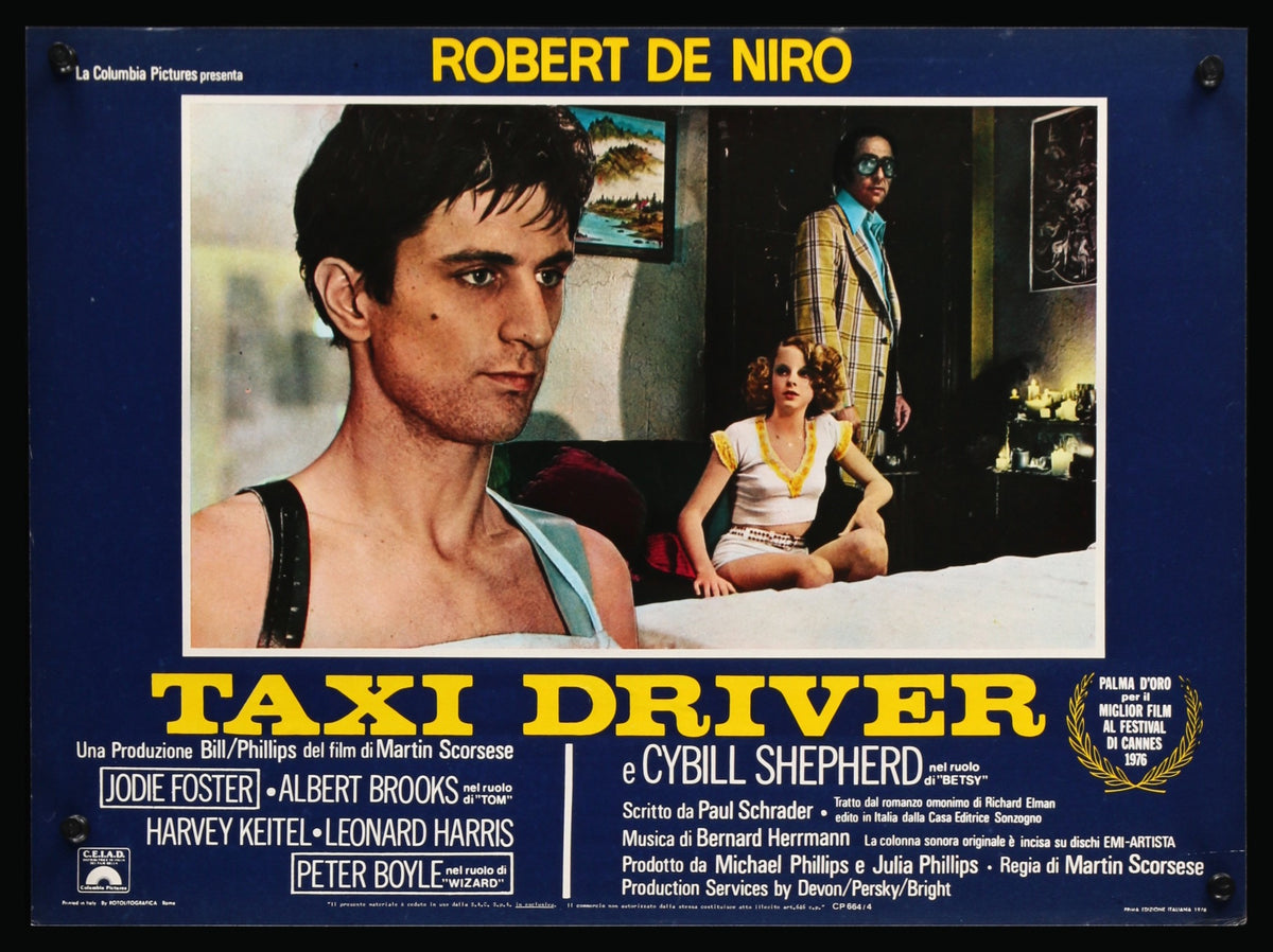 Taxi Driver (1976) original movie poster for sale at Original Film Art