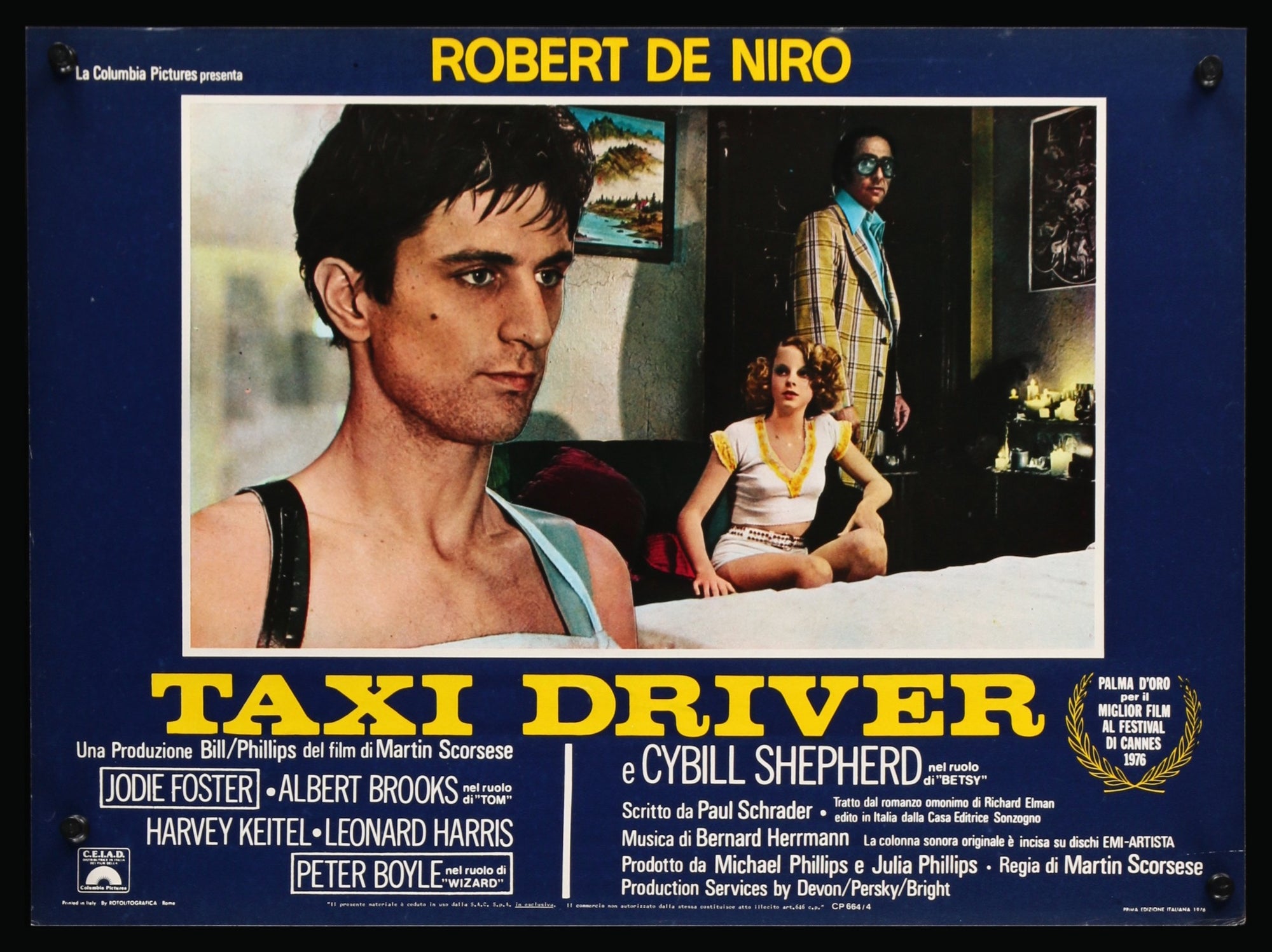 Taxi Driver (1976) original movie poster for sale at Original Film Art