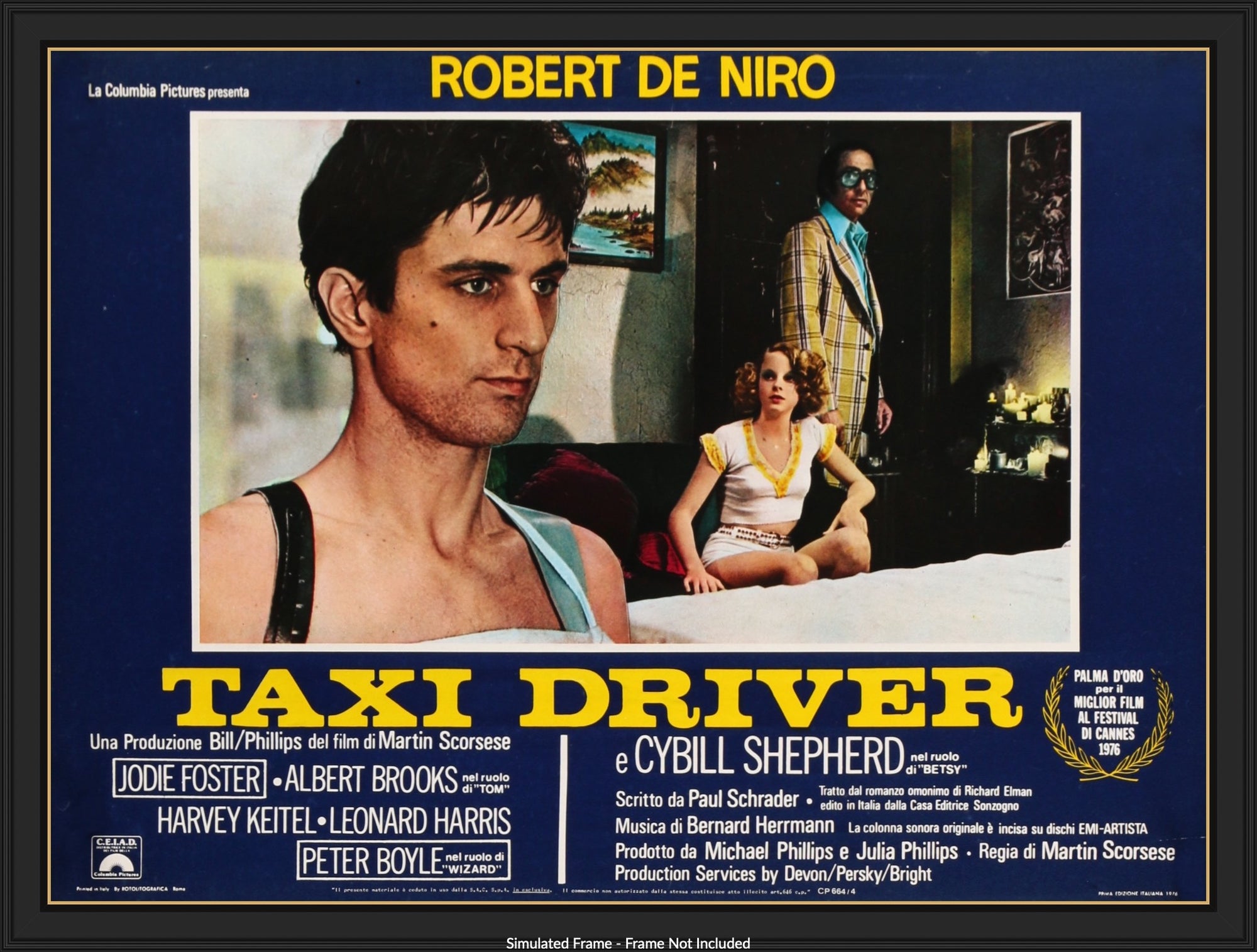 Taxi Driver (1976) original movie poster for sale at Original Film Art