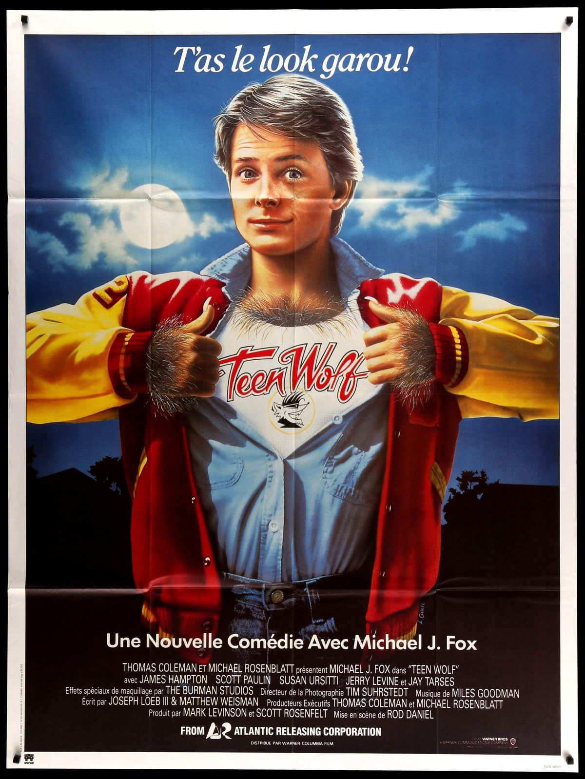 Teen Wolf (1985) original movie poster for sale at Original Film Art