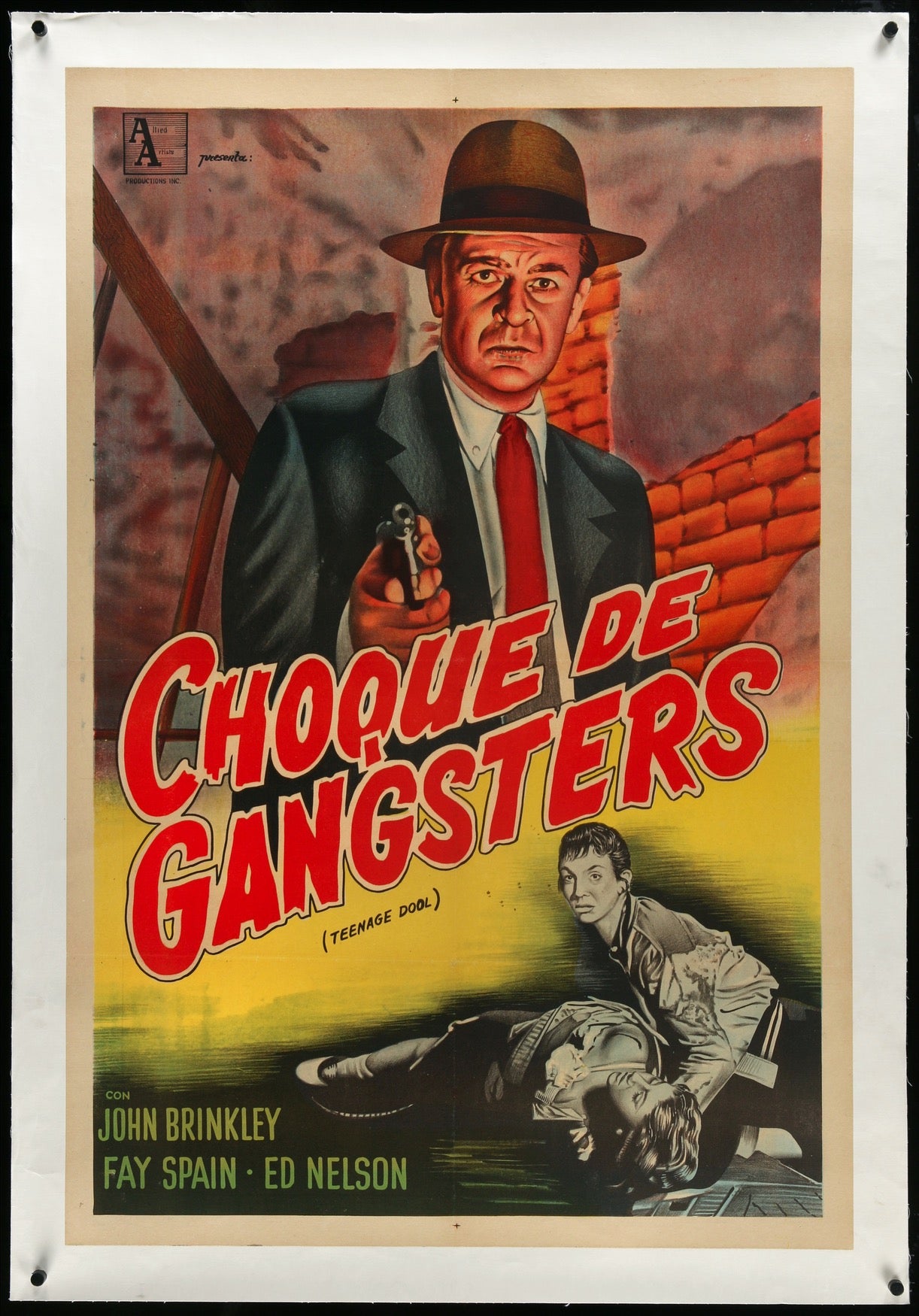 Teenage Doll (1957) original movie poster for sale at Original Film Art - Vintage Movie Posters