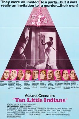 Ten Little Indians (1974) original movie poster for sale at Original Film Art - Vintage Movie Posters