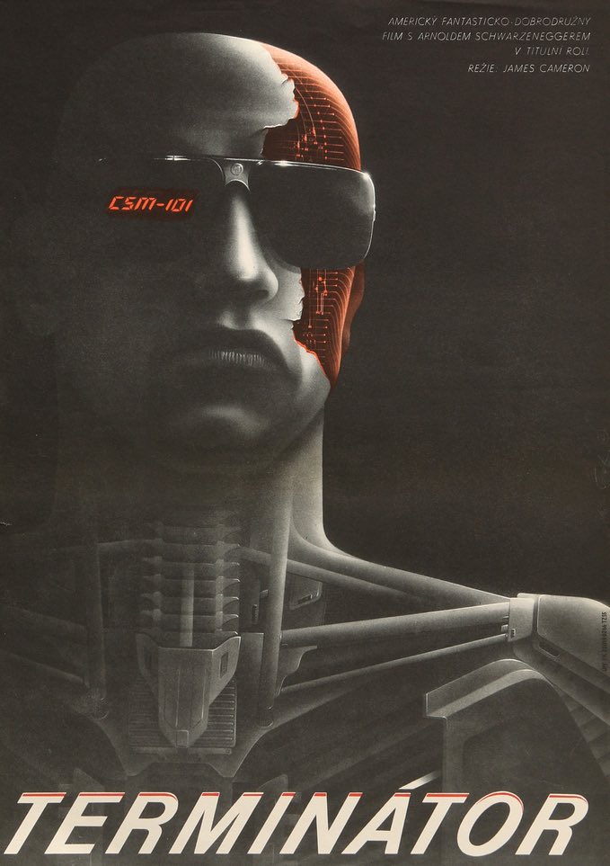 Terminator (1984) original movie poster for sale at Original Film Art - Vintage Movie Posters