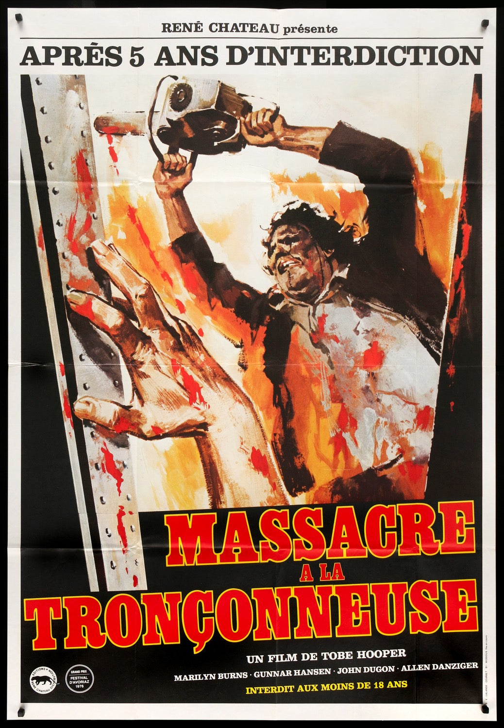 Texas Chainsaw Massacre (1974) original movie poster for sale at Original Film Art