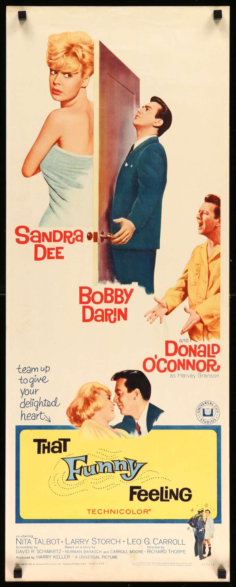 That Funny Feeling (1965) original movie poster for sale at Original Film Art - Vintage Movie Posters