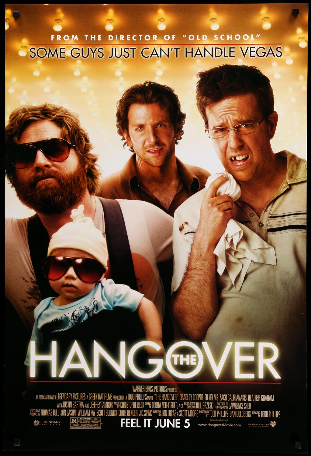Hangover (2009) original movie poster for sale at Original Film Art - Vintage Movie Posters