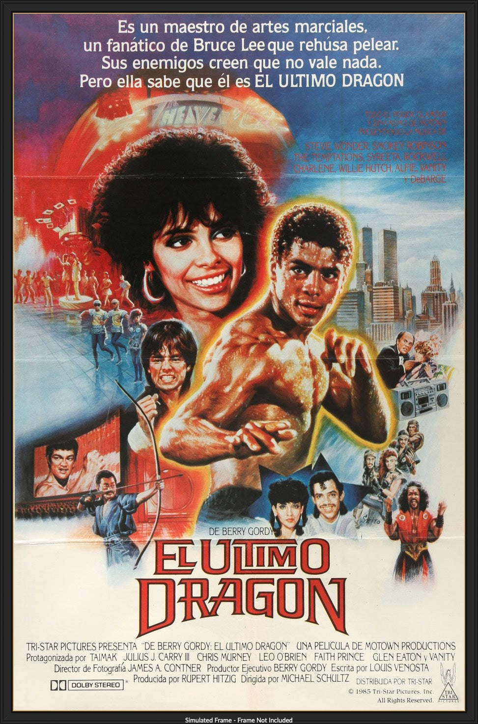 Last Dragon (1985) original movie poster for sale at Original Film Art