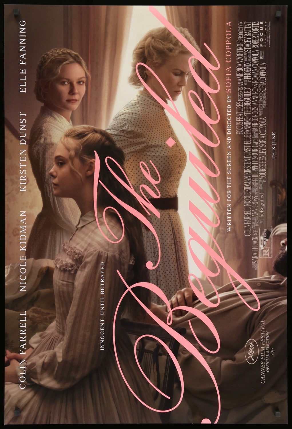 Beguiled (2017) original movie poster for sale at Original Film Art - Vintage Movie Posters