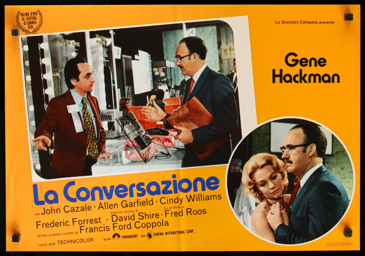 Conversation (1974) original movie poster for sale at Original Film Art - Vintage Movie Posters
