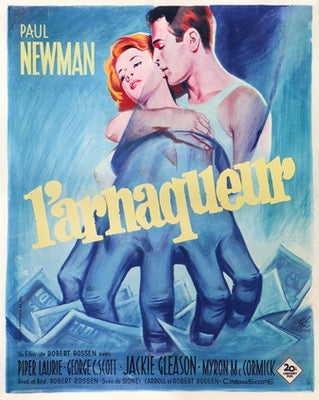 Hustler (1961) original movie poster for sale at Original Film Art - Vintage Movie Posters