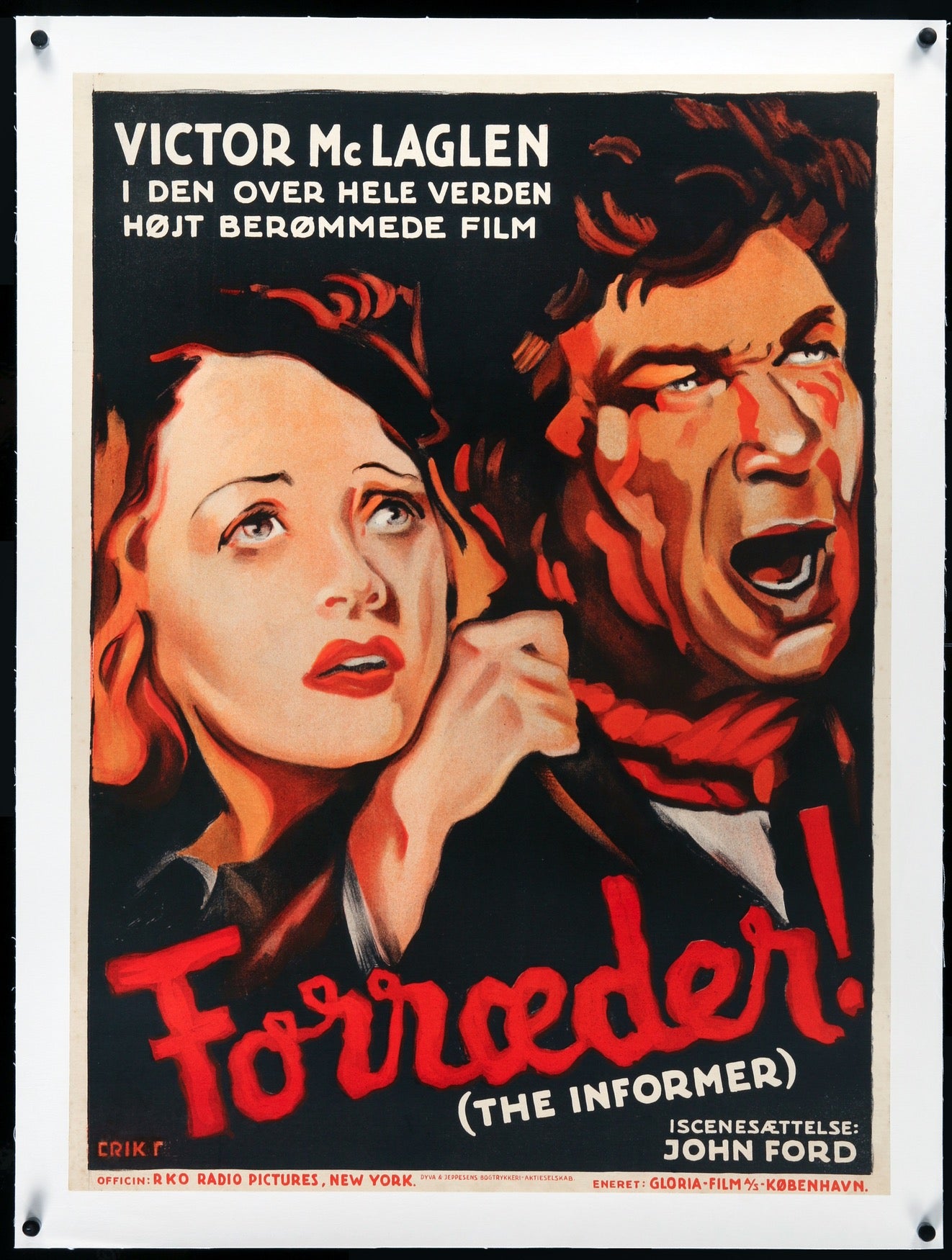 Informer (1935) original movie poster for sale at Original Film Art