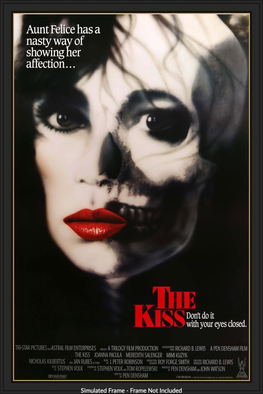 Kiss (1988) original movie poster for sale at Original Film Art