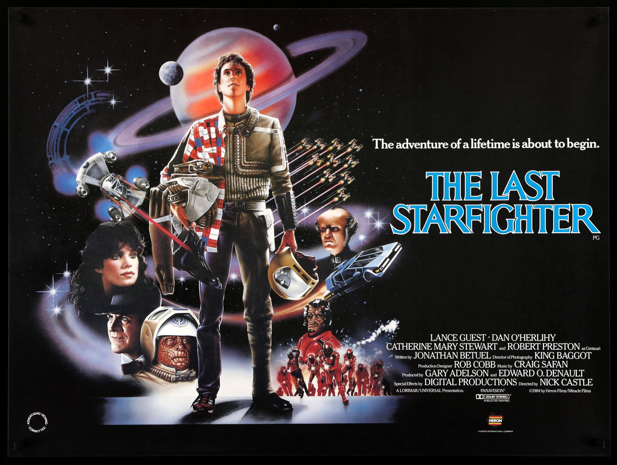 Last Starfighter (1984) original movie poster for sale at Original Film Art