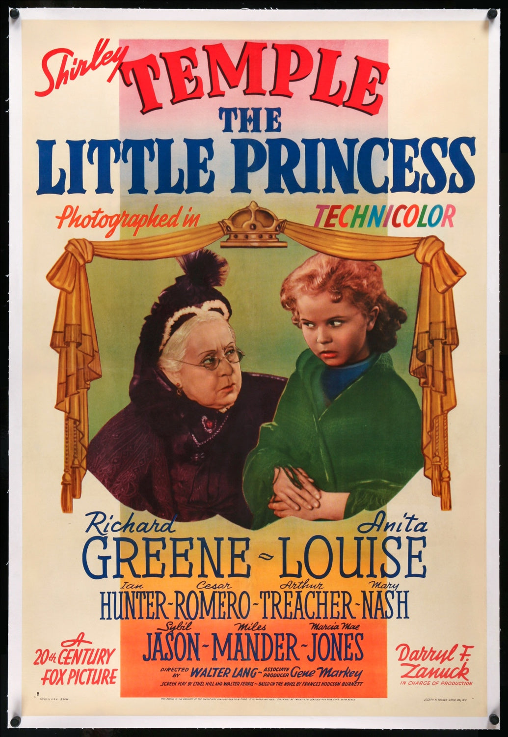 Little Princess (1939) original movie poster for sale at Original Film Art - Vintage Movie Posters