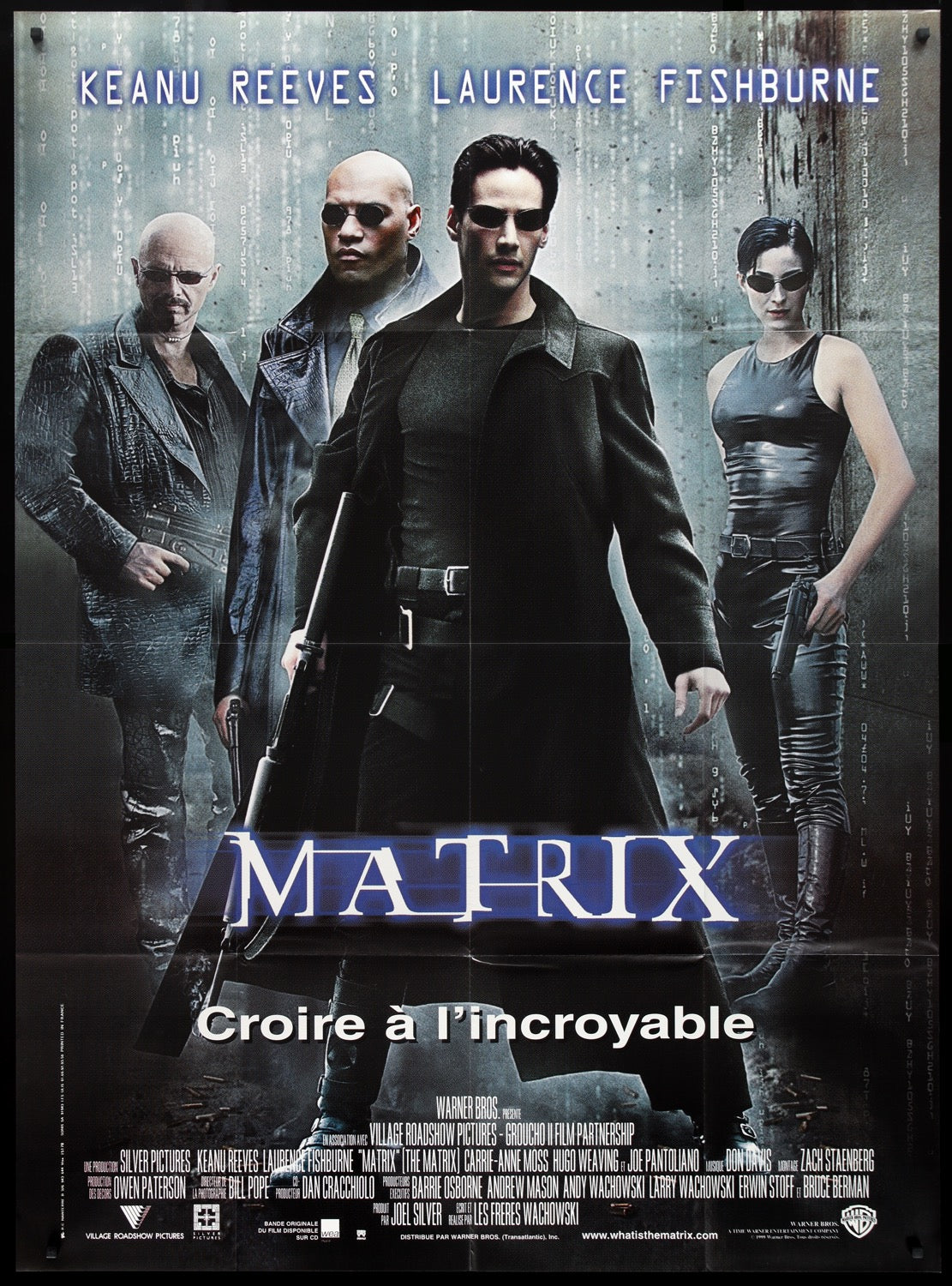 Matrix (1999) original movie poster for sale at Original Film Art