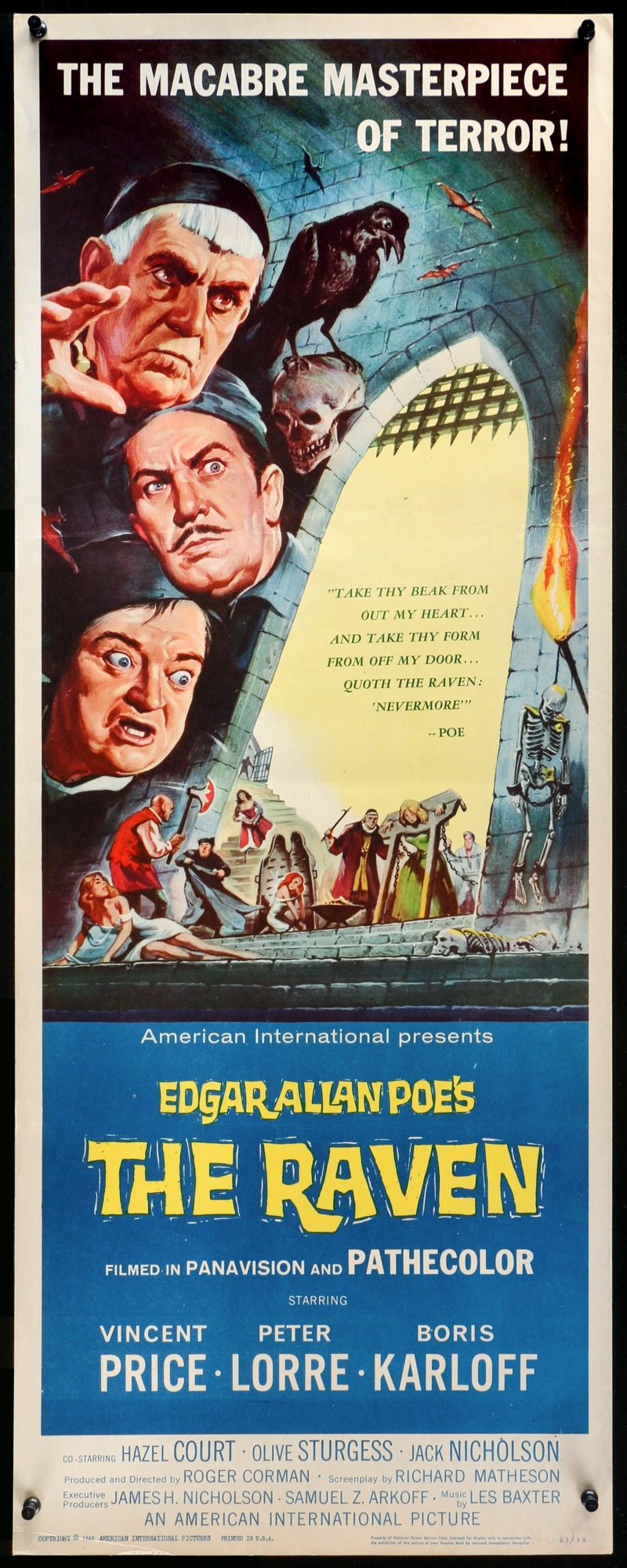 Raven (1963) original movie poster for sale at Original Film Art