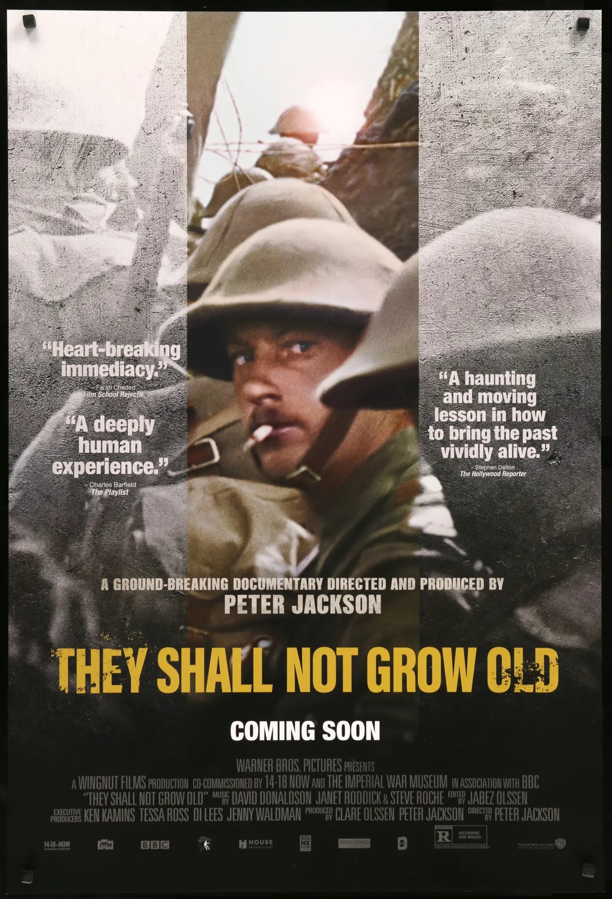 They Shall Not Grow Old (2018) original movie poster for sale at Original Film Art - Vintage Movie Posters