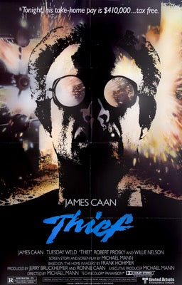 Thief (1981) original movie poster for sale at Original Film Art - Vintage Movie Posters