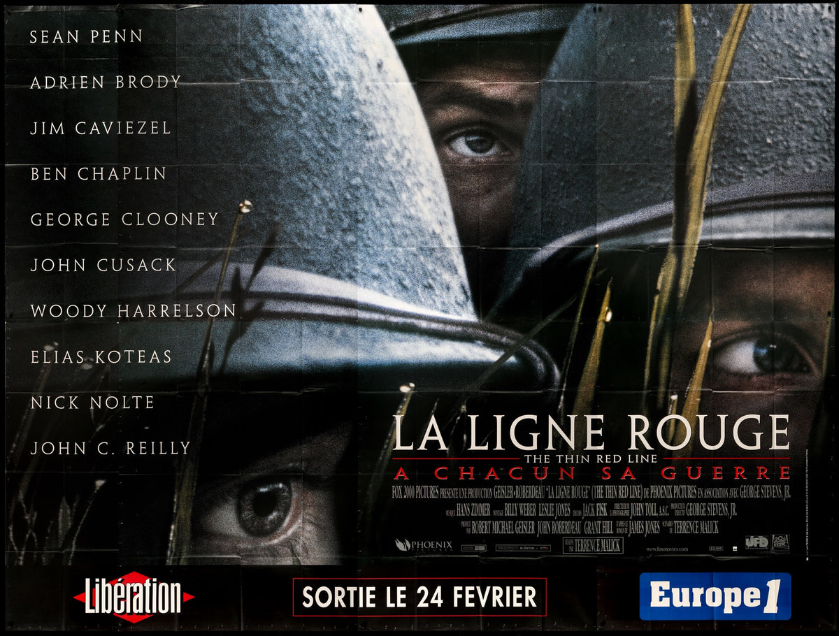 Thin Red Line (1998) original movie poster for sale at Original Film Art - Vintage Movie Posters