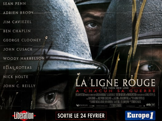 Thin Red Line (1998) original movie poster for sale at Original Film Art - Vintage Movie Posters