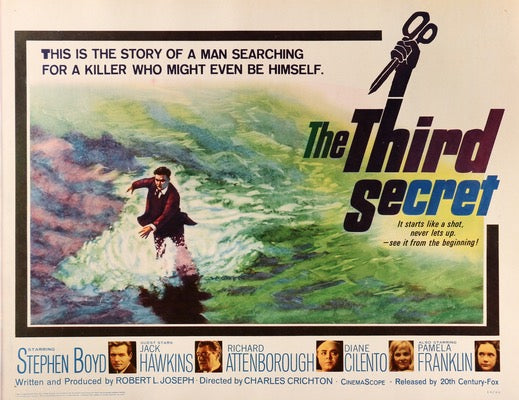 Third Secret (1964) original movie poster for sale at Original Film Art - Vintage Movie Posters