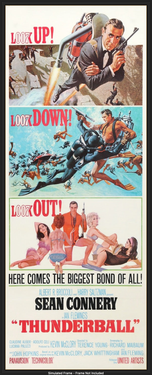 Thunderball (1965) original movie poster for sale at Original Film Art - Vintage Movie Posters