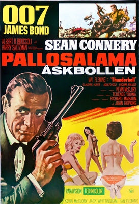 Thunderball (1965) original movie poster for sale at Original Film Art - Vintage Movie Posters
