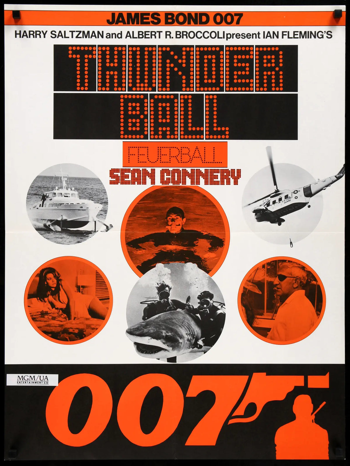 Thunderball (1965) original movie poster for sale at Original Film Art - Vintage Movie Posters