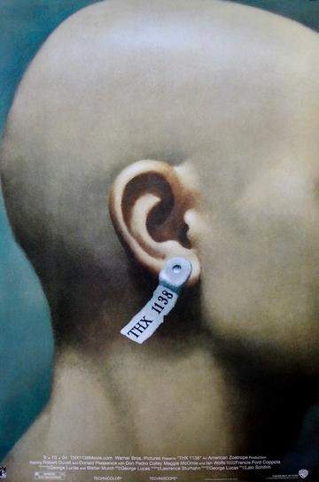 THX 1138 (1971) original movie poster for sale at Original Film Art - Vintage Movie Posters