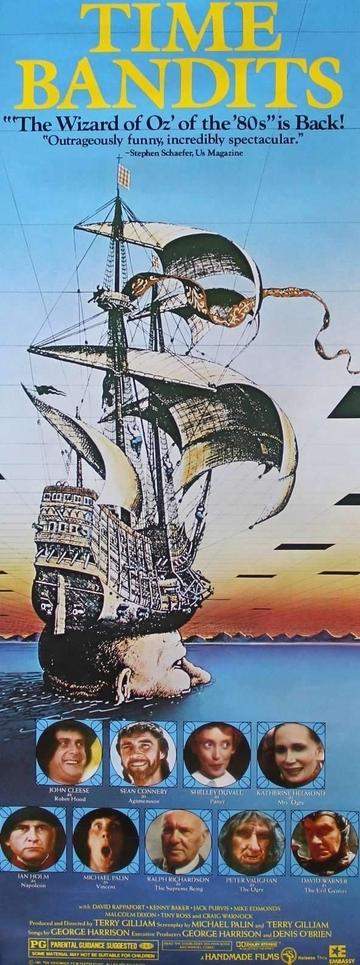 Time Bandits (1981) original movie poster for sale at Original Film Art - Vintage Movie Posters