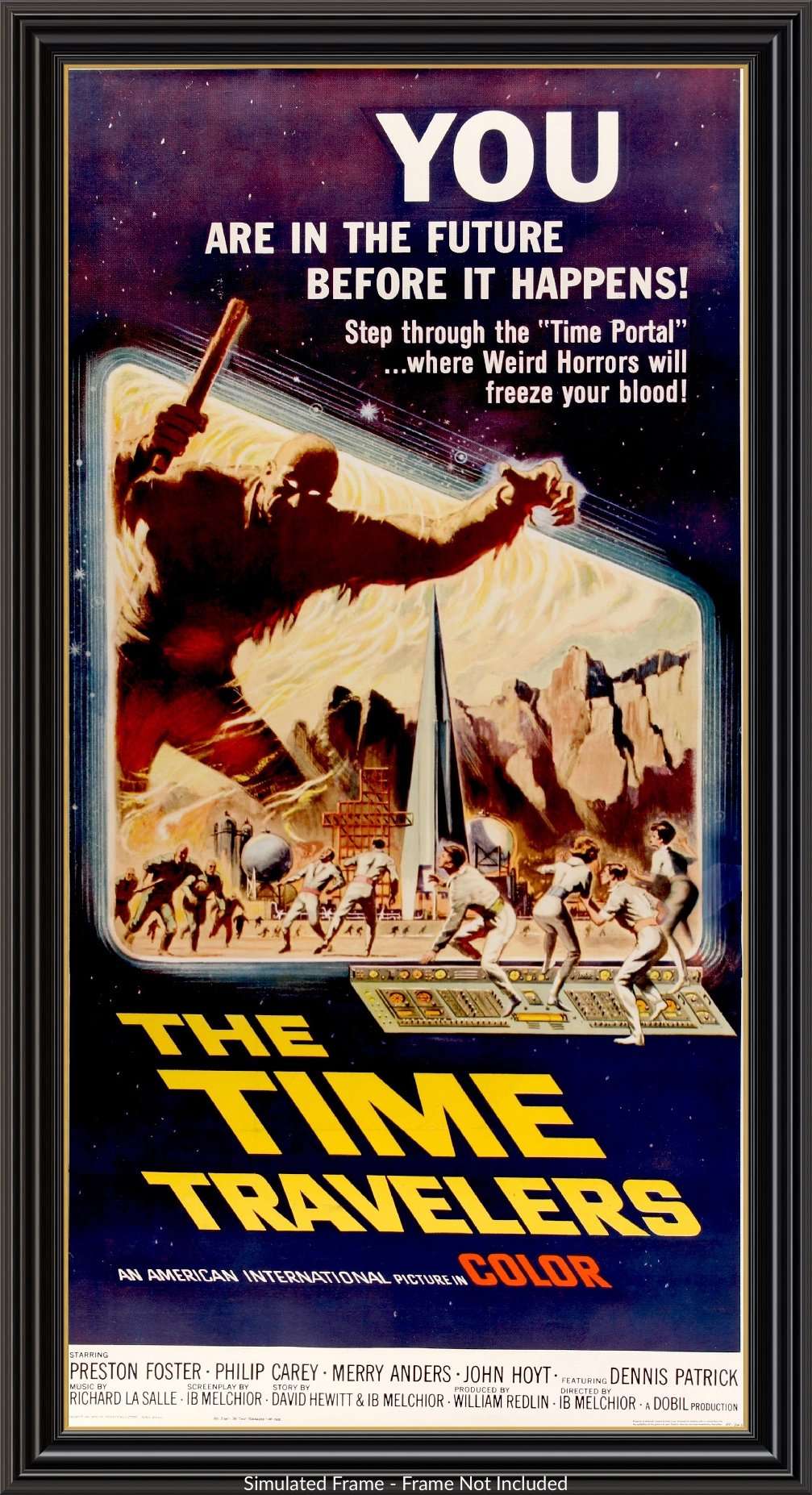 Time Travelers (1964) original movie poster for sale at Original Film Art - Vintage Movie Posters