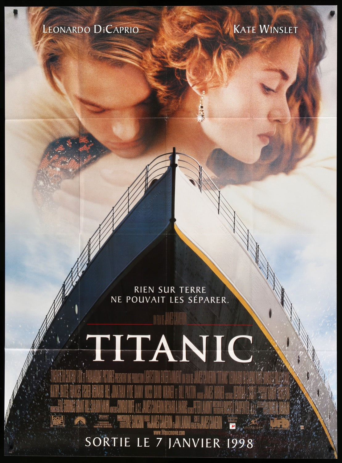 Titanic (1997) original movie poster for sale at Original Film Art - Vintage Movie Posters