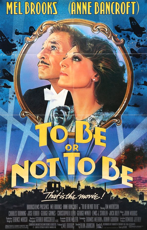 To Be or Not To Be (1983) original movie poster for sale at Original Film Art