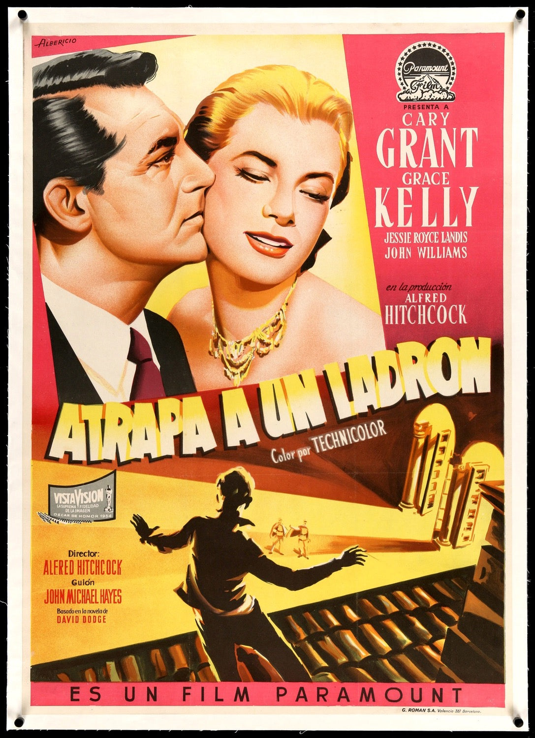 To Catch a Thief (1955) original movie poster for sale at Original Film Art - Vintage Movie Posters