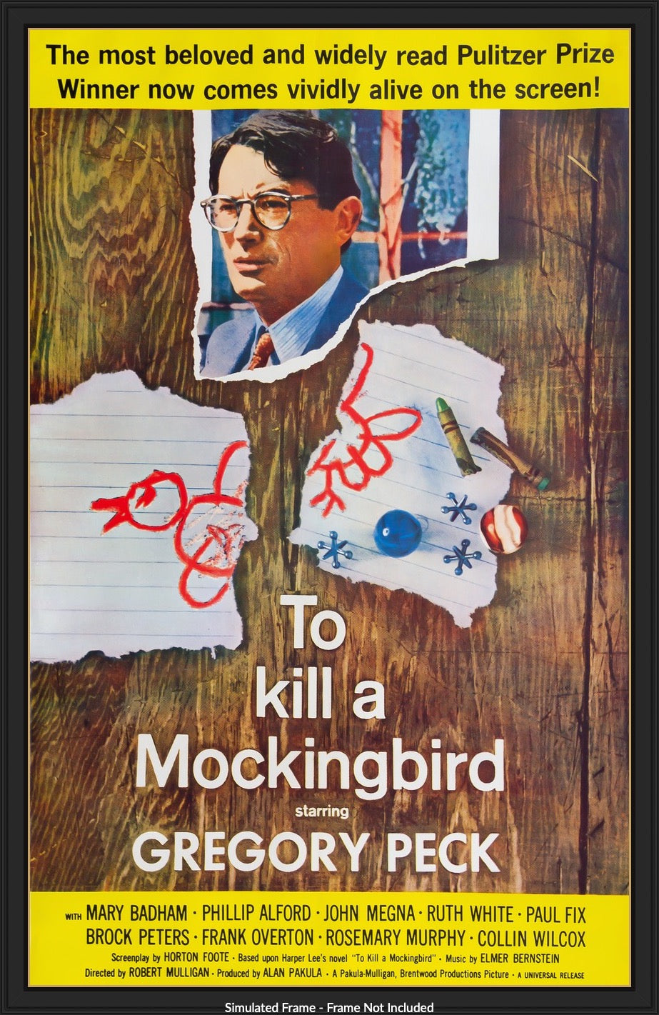 To Kill a Mockingbird (1962) original movie poster for sale at Original Film Art - Vintage Movie Posters