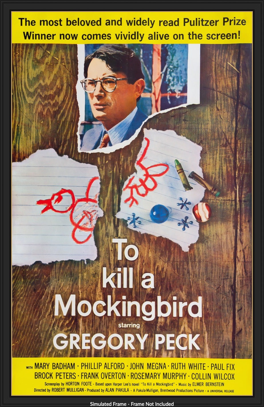 To Kill a Mockingbird (1962) original movie poster for sale at Original Film Art
