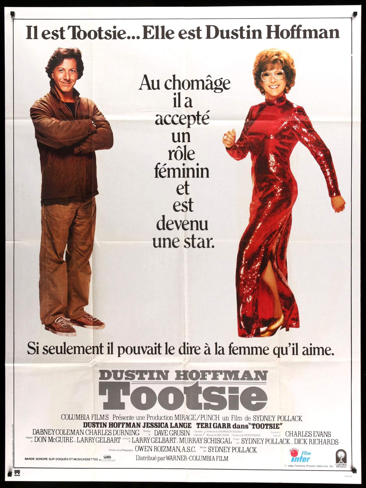 Tootsie (1982) original movie poster for sale at Original Film Art - Vintage Movie Posters