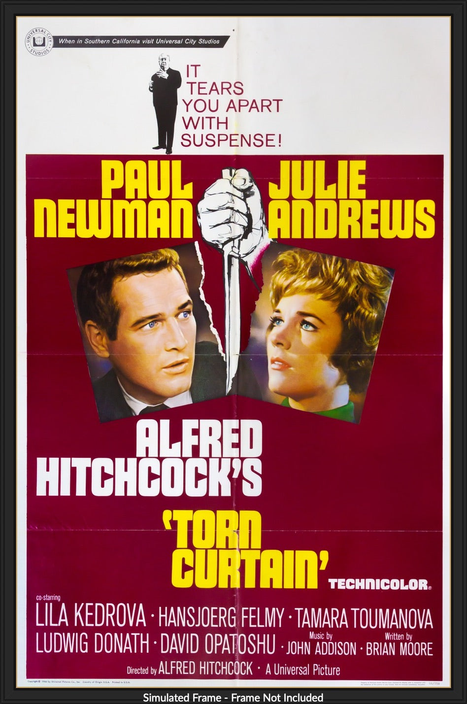 Torn Curtain (1966) original movie poster for sale at Original Film Art