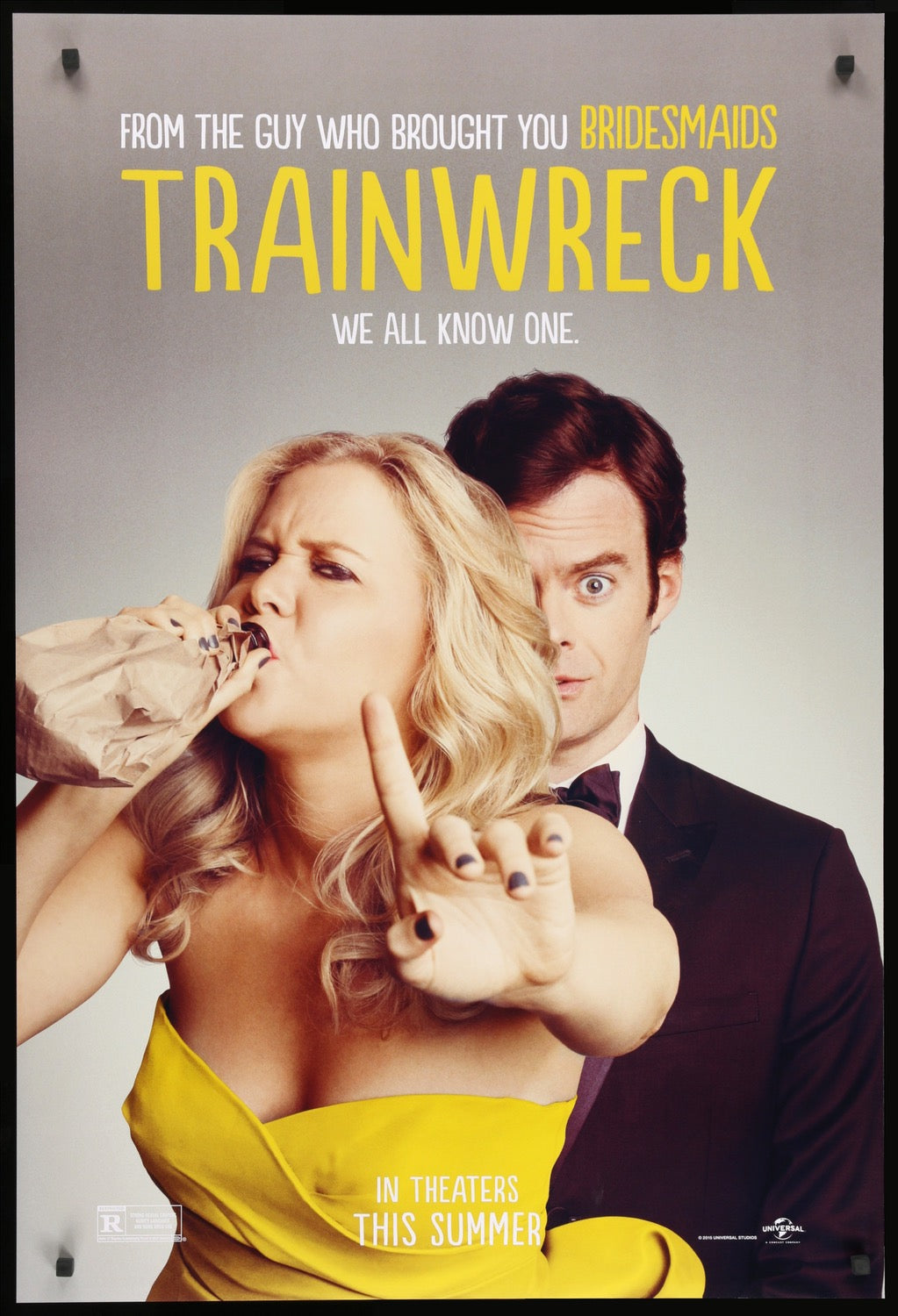 Trainwreck (2015) original movie poster for sale at Original Film Art - Vintage Movie Posters