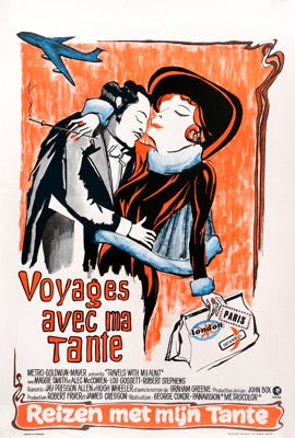 Travels with My Aunt (1972) original movie poster for sale at Original Film Art - Vintage Movie Posters