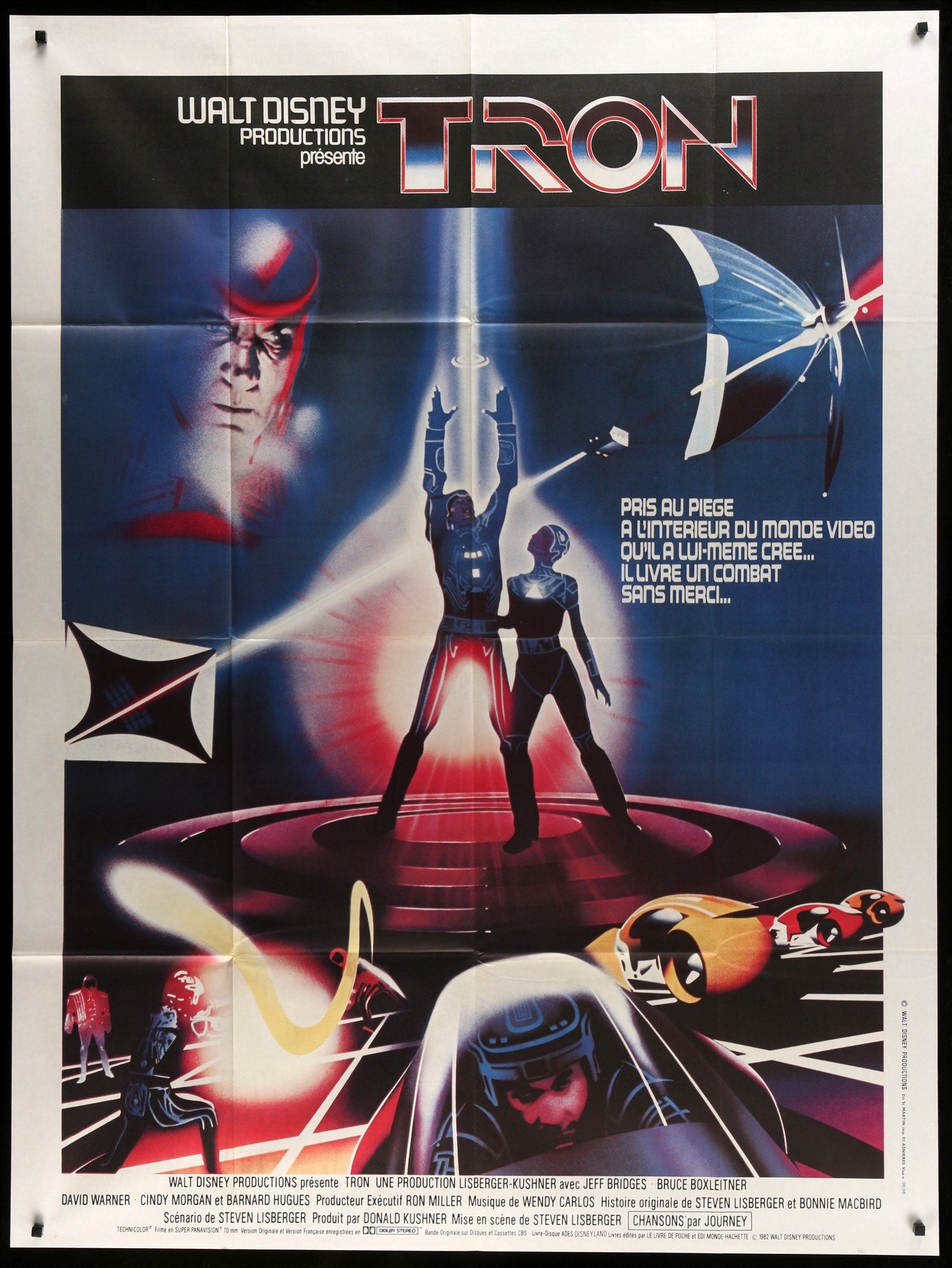 Tron (1982) original movie poster for sale at Original Film Art - Vintage Movie Posters