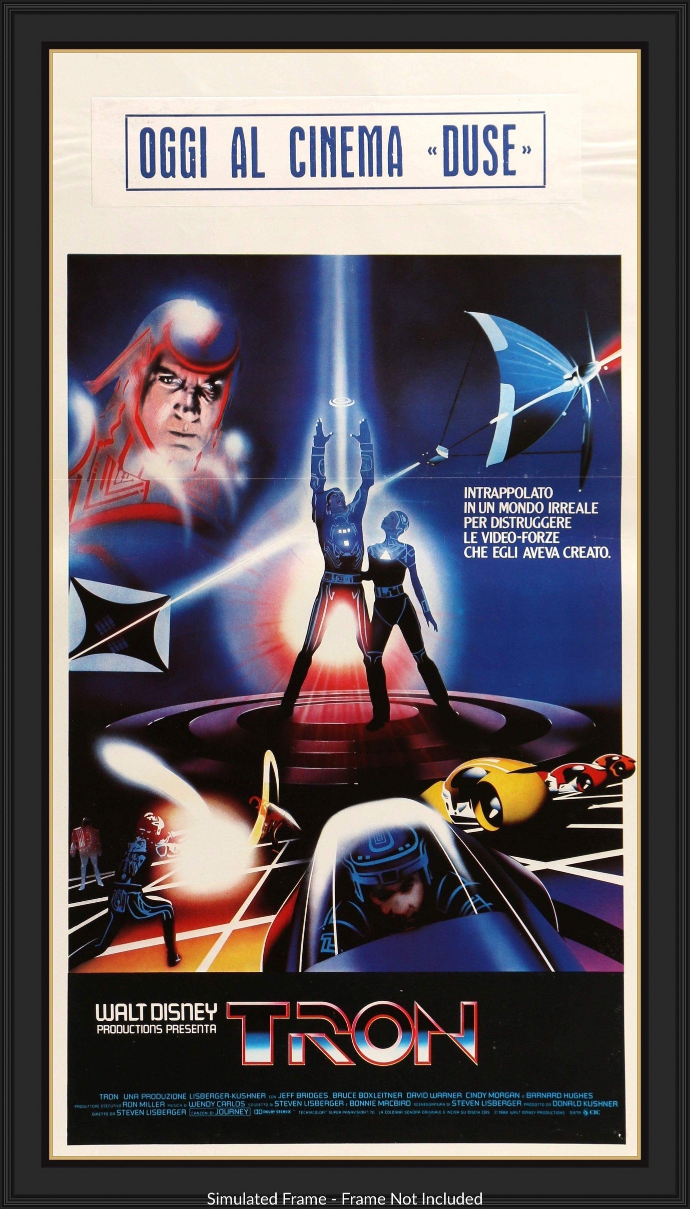 Tron (1982) original movie poster for sale at Original Film Art