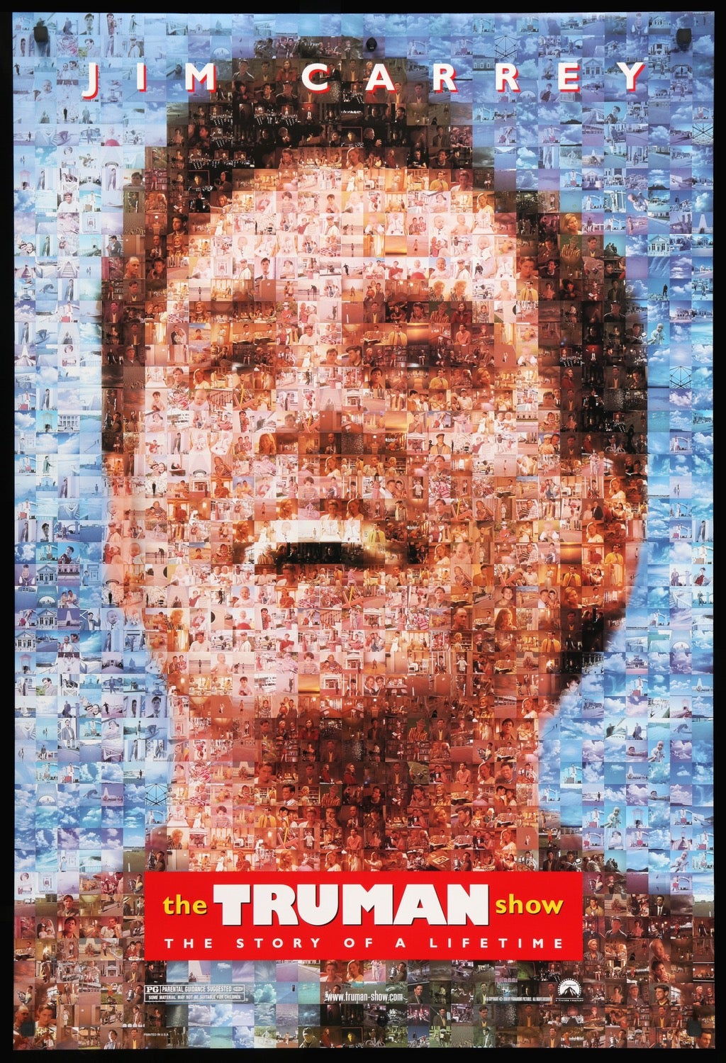 Truman Show (1998) original movie poster for sale at Original Film Art