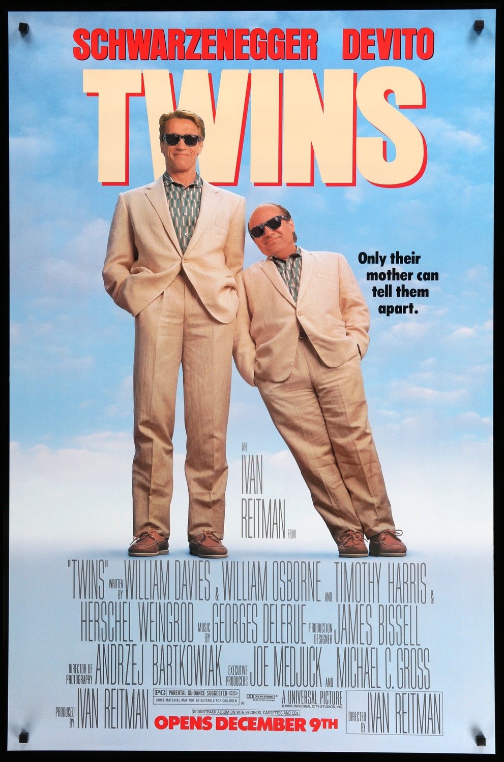 Twins (1988) original movie poster for sale at Original Film Art - Vintage Movie Posters