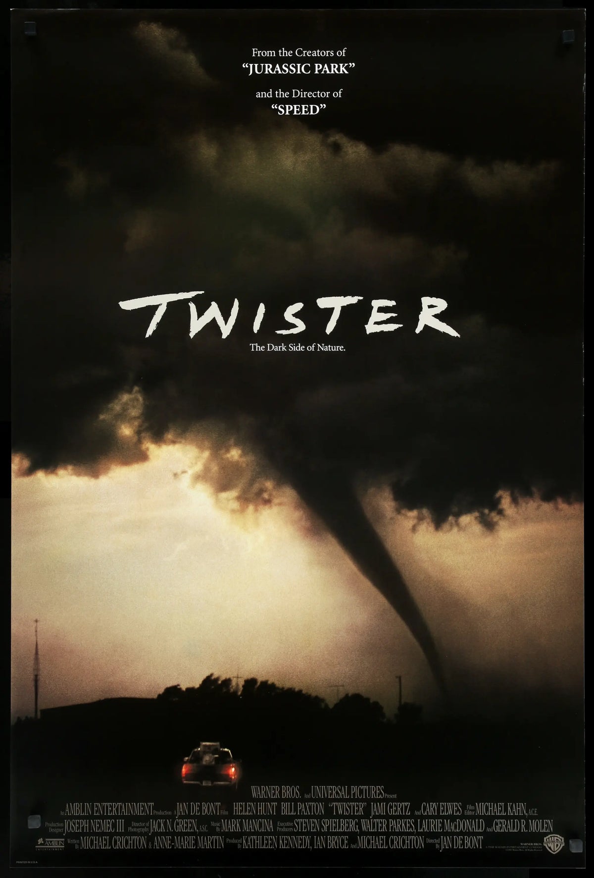 Twister (1996) original movie poster for sale at Original Film Art - Vintage Movie Posters