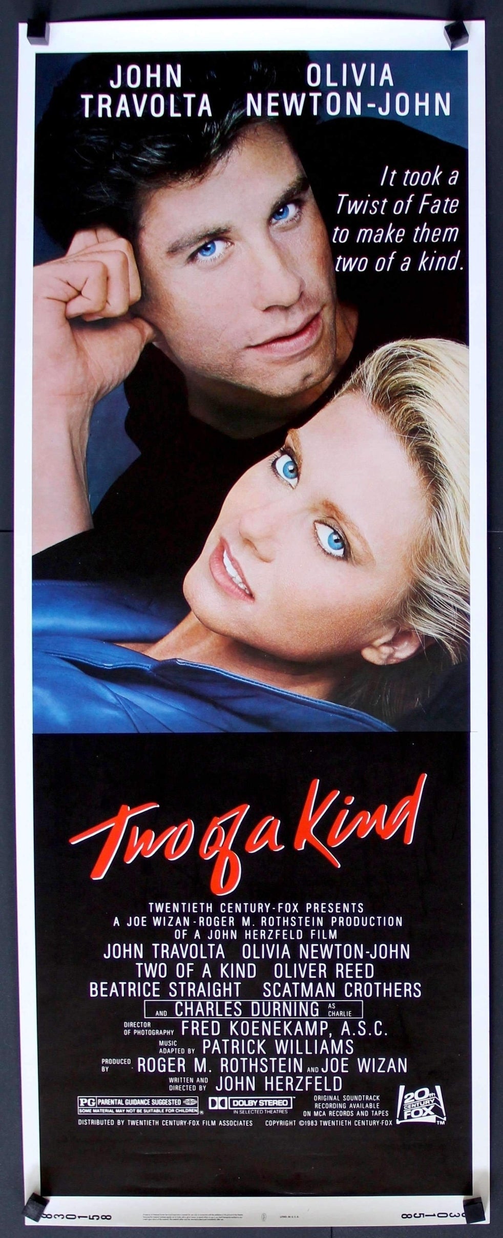 Two of a Kind (1983) original movie poster for sale at Original Film Art - Vintage Movie Posters