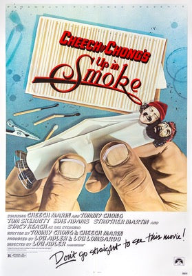 Up in Smoke (1978) original movie poster for sale at Original Film Art - Vintage Movie Posters