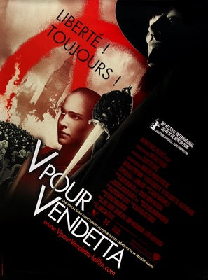 V For Vendetta (2006) original movie poster for sale at Original Film Art - Vintage Movie Posters