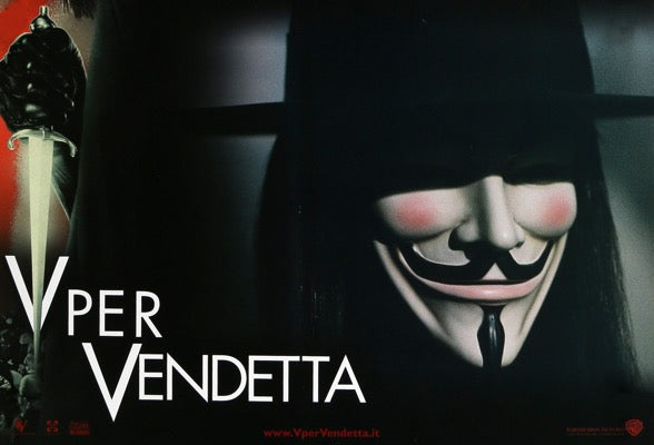 V For Vendetta (2006) original movie poster for sale at Original Film Art - Vintage Movie Posters